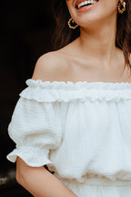 Robe Petra Blanc Coton