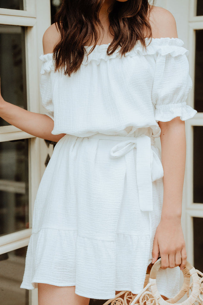 Robe Petra Blanc Coton