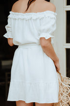 Robe Petra Blanc Coton