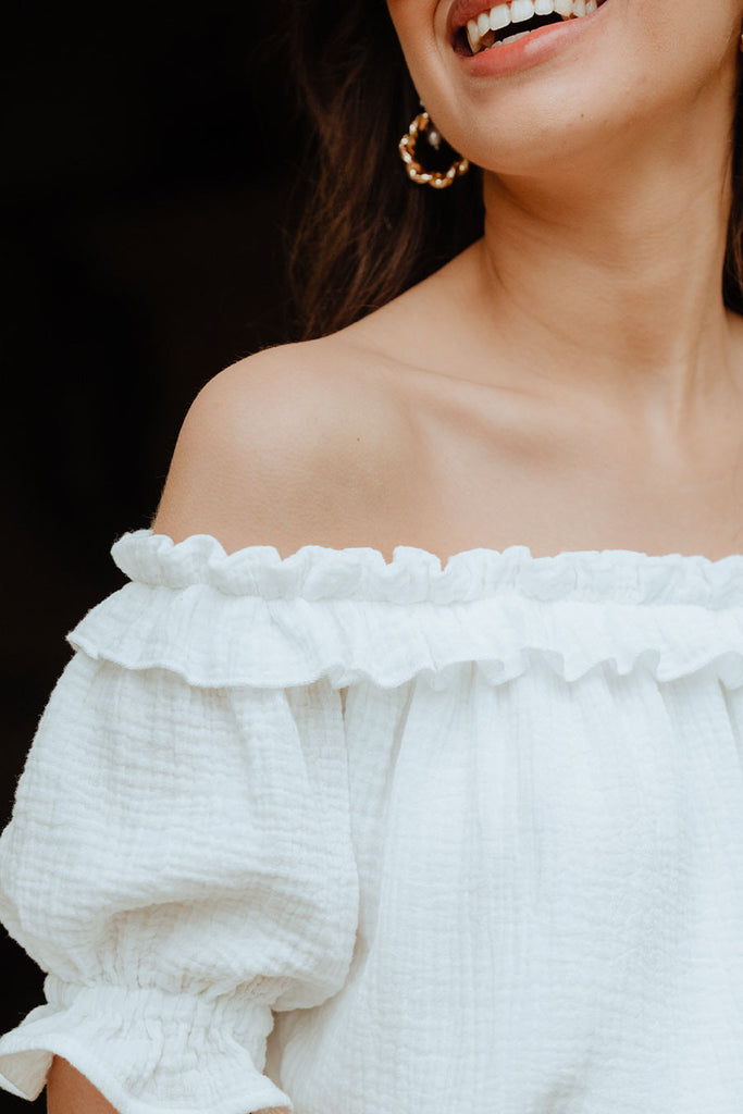 Robe Petra Blanc Coton