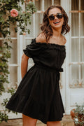Robe Petra Noir Coton