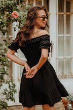 Robe Petra Noir Coton