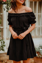 Robe Petra Noir Coton