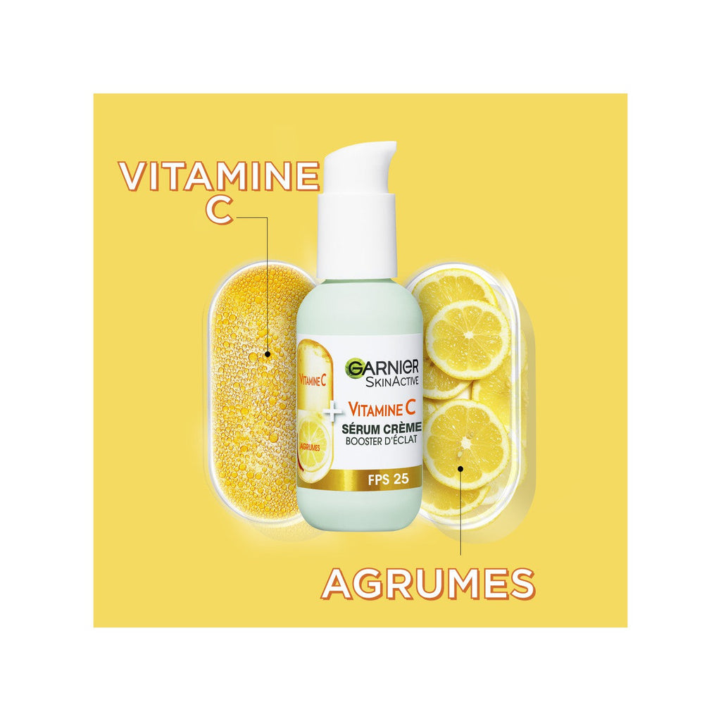 Sérum Crème 2En1 Vitamine C Booster D'Éclat