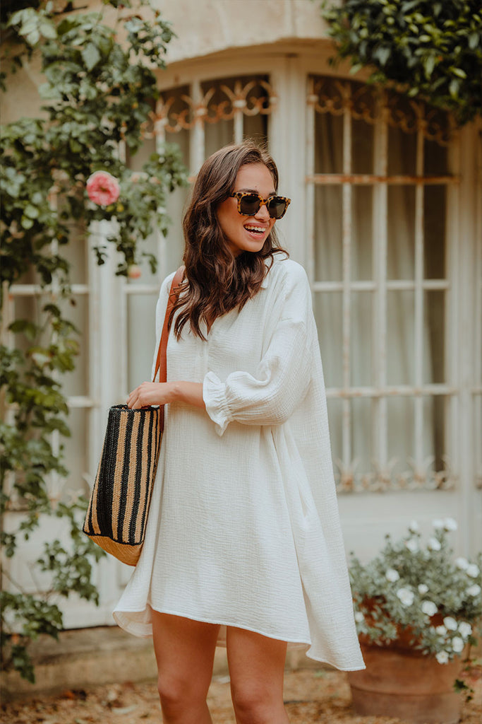 Robe Atys Blanc Coton