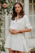 Robe Atys Blanc Coton
