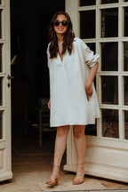 Robe Atys Blanc Coton