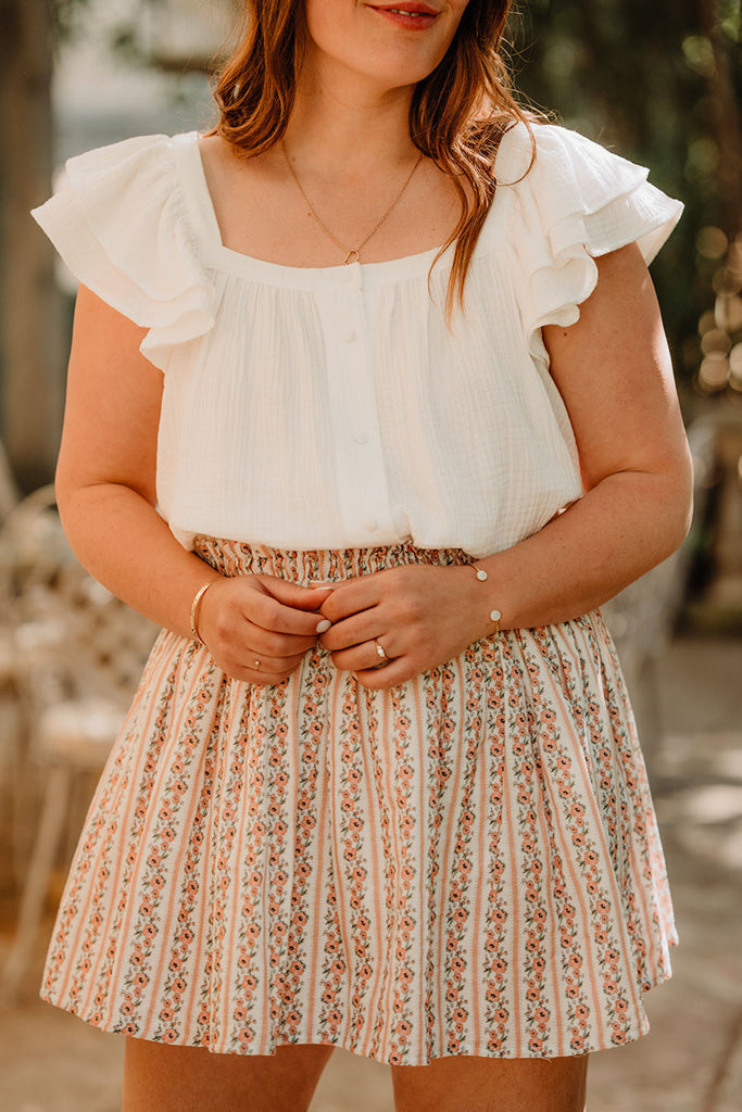 Blouse Suzanne Blanc Coton