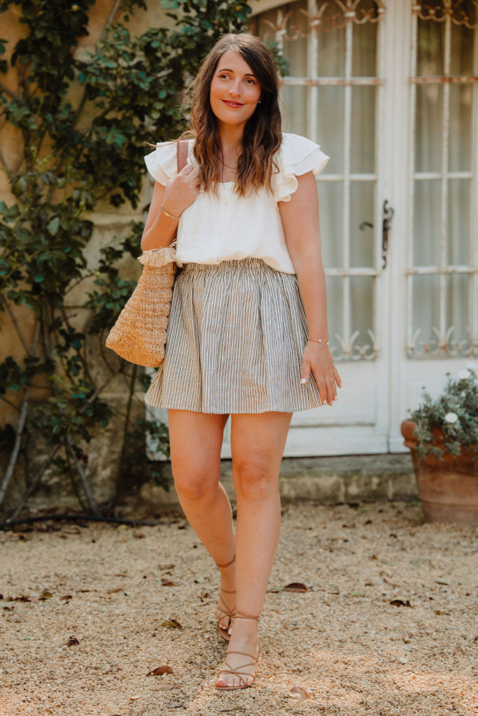 Jupe Eloise Line Marine