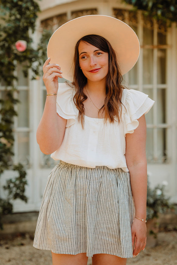 Jupe Eloise Line Marine