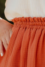 Jupe Eloise Argile Coton