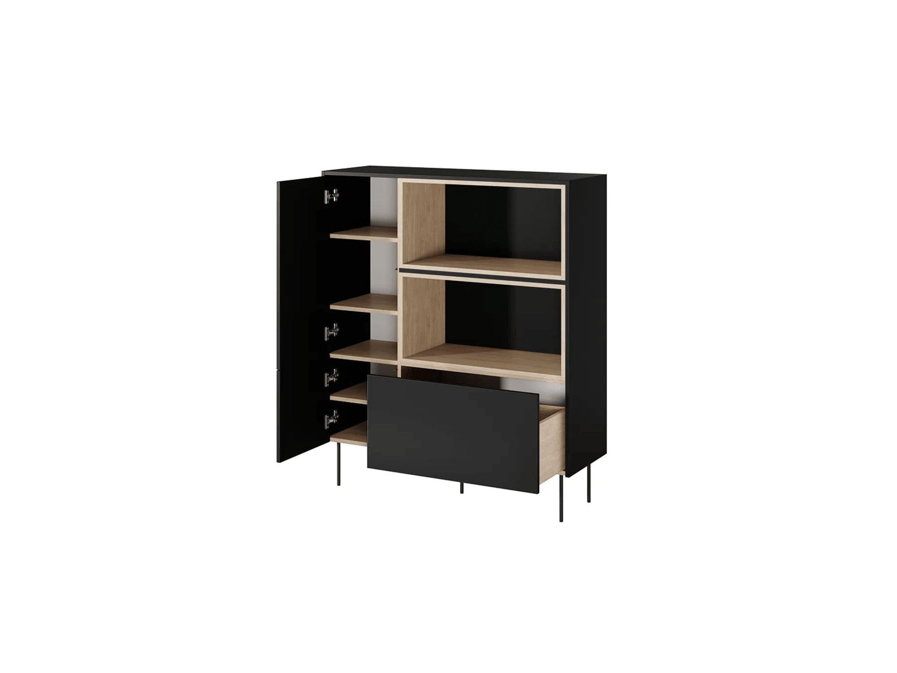 Atlas - Buffet Haut 2 Portes Avec Niches