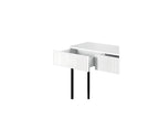Kasha - Console 2 Tiroirs - Pieds Noirs