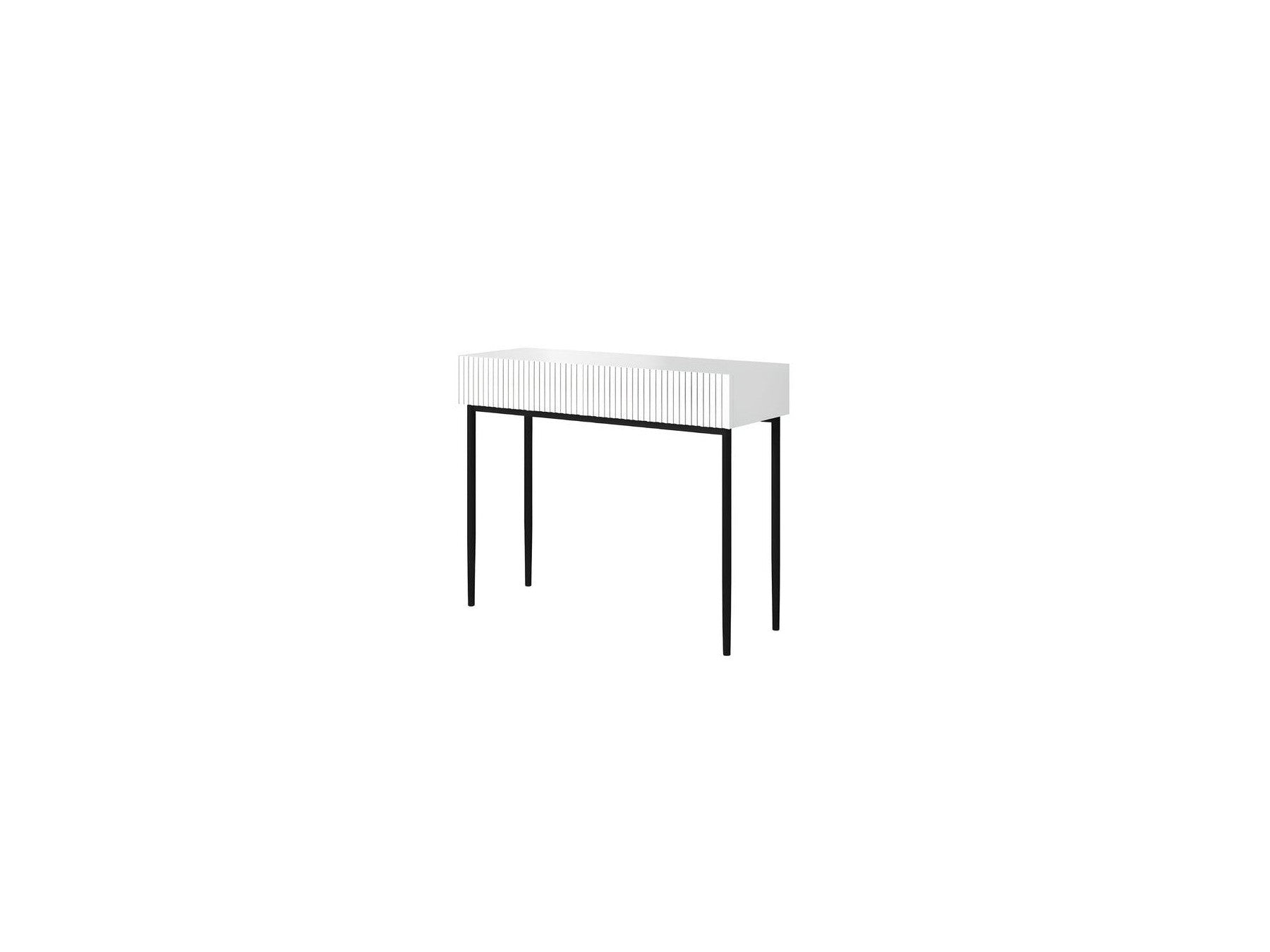 Kasha - Console 2 Tiroirs - Pieds Noirs