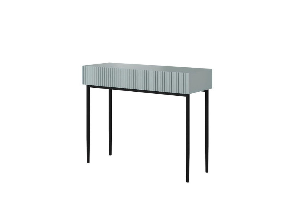 Kasha - Console 2 Tiroirs - Pieds Noirs