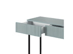 Kasha - Console 2 Tiroirs - Pieds Noirs