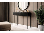 Kasha - Console 2 Tiroirs - Pieds Noirs