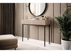 Kasha - Console 2 Tiroirs - Pieds Noirs