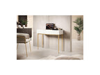 Kasha - Console 2 Tiroirs - Pieds Or