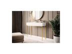 Kasha - Console 2 Tiroirs - Pieds Or
