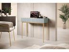 Kasha - Console 2 Tiroirs - Pieds Or