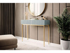 Kasha - Console 2 Tiroirs - Pieds Or