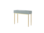 Kasha - Console 2 Tiroirs - Pieds Or