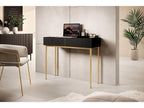 Kasha - Console 2 Tiroirs - Pieds Or