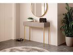 Kasha - Console 2 Tiroirs - Pieds Or