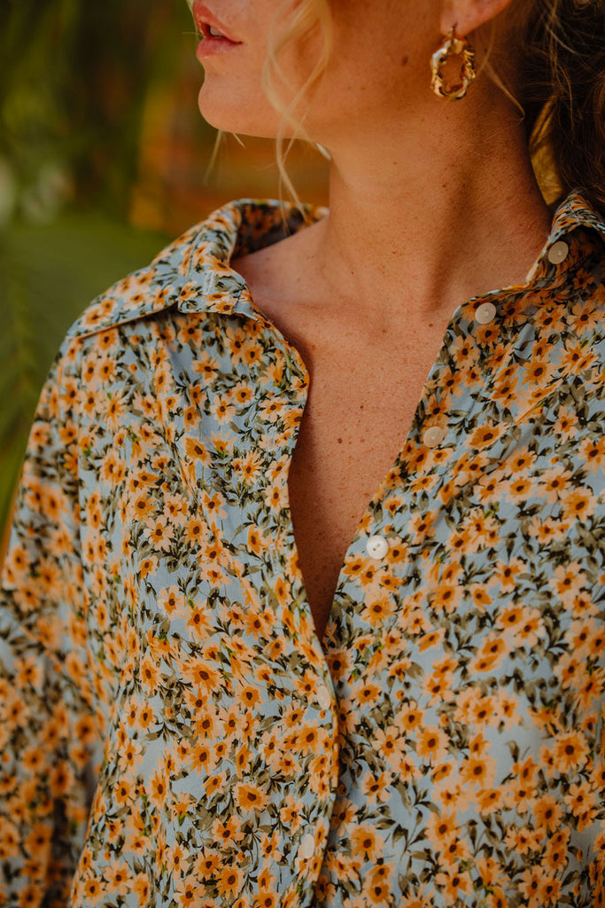 Chemise Azalée Marguerite Jaune