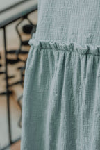 Robe Liam Menthe Brodé