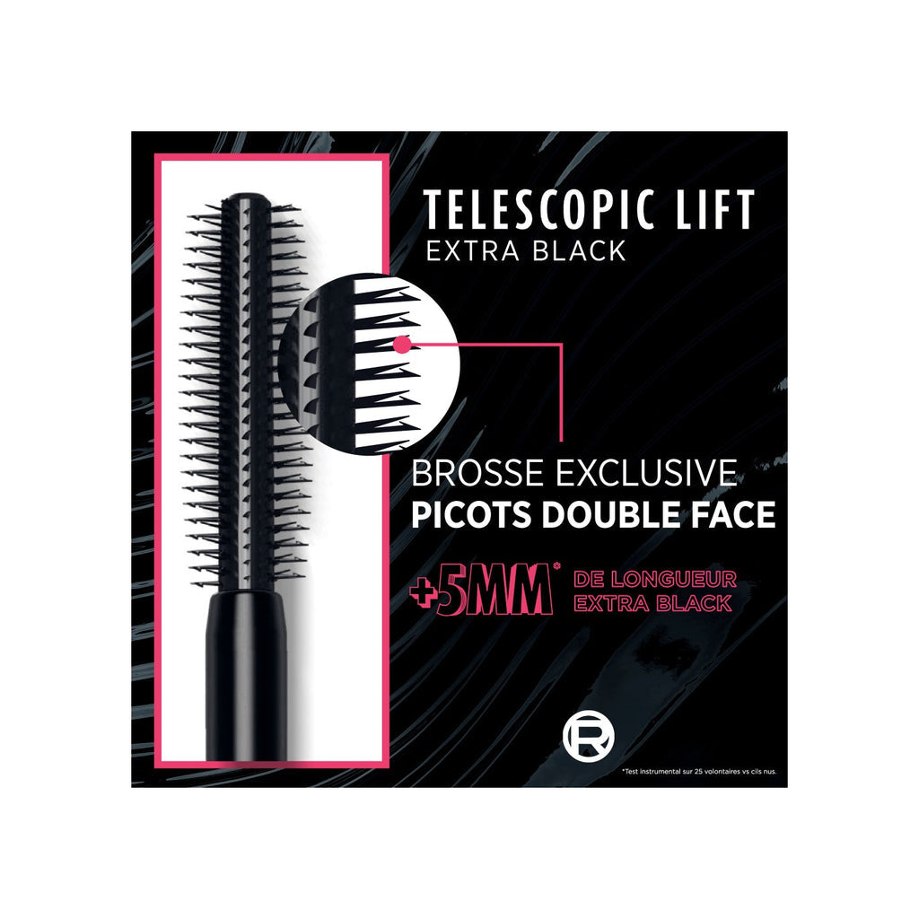 L'Oréal Paris - Trousse Duo Mascara Telescopic Lift Noir + Infaillible 36H Grip Liner