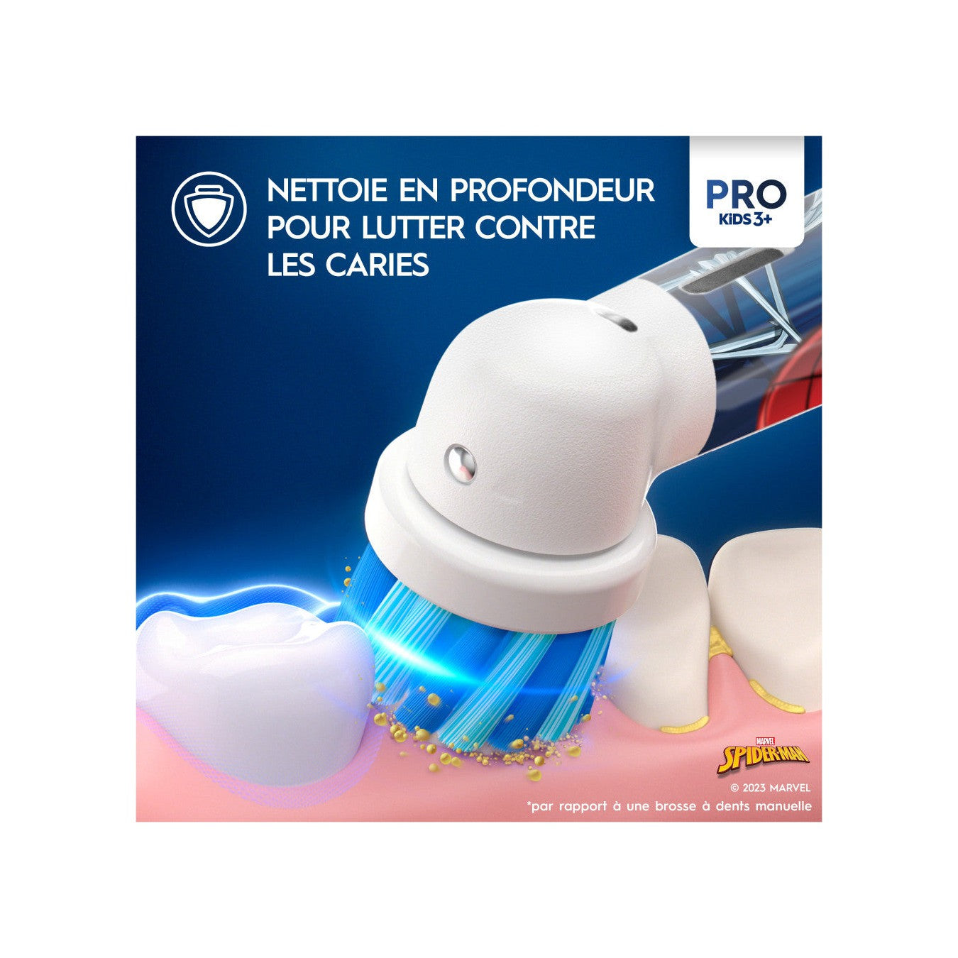Oral-B Pro Kids Brosse À Dents Électrique - Spider-Man
