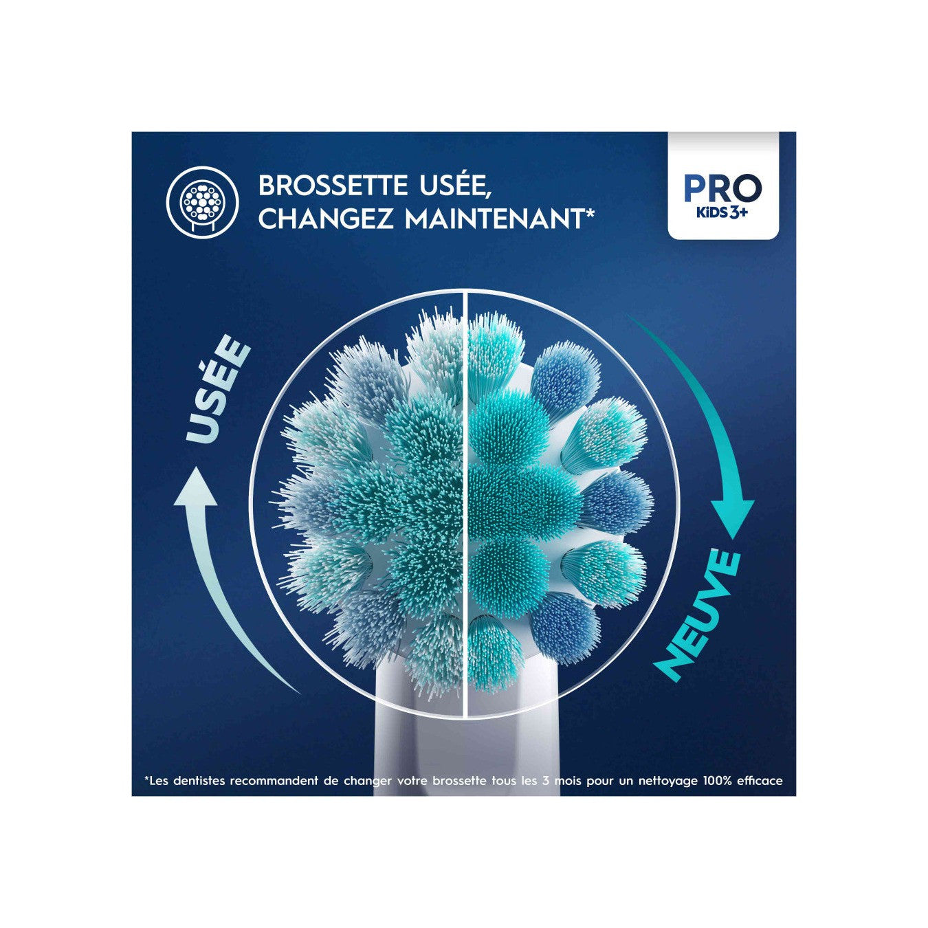 Oral-B Pro Kids Brossettes Spiderman - 3 Brossettes
