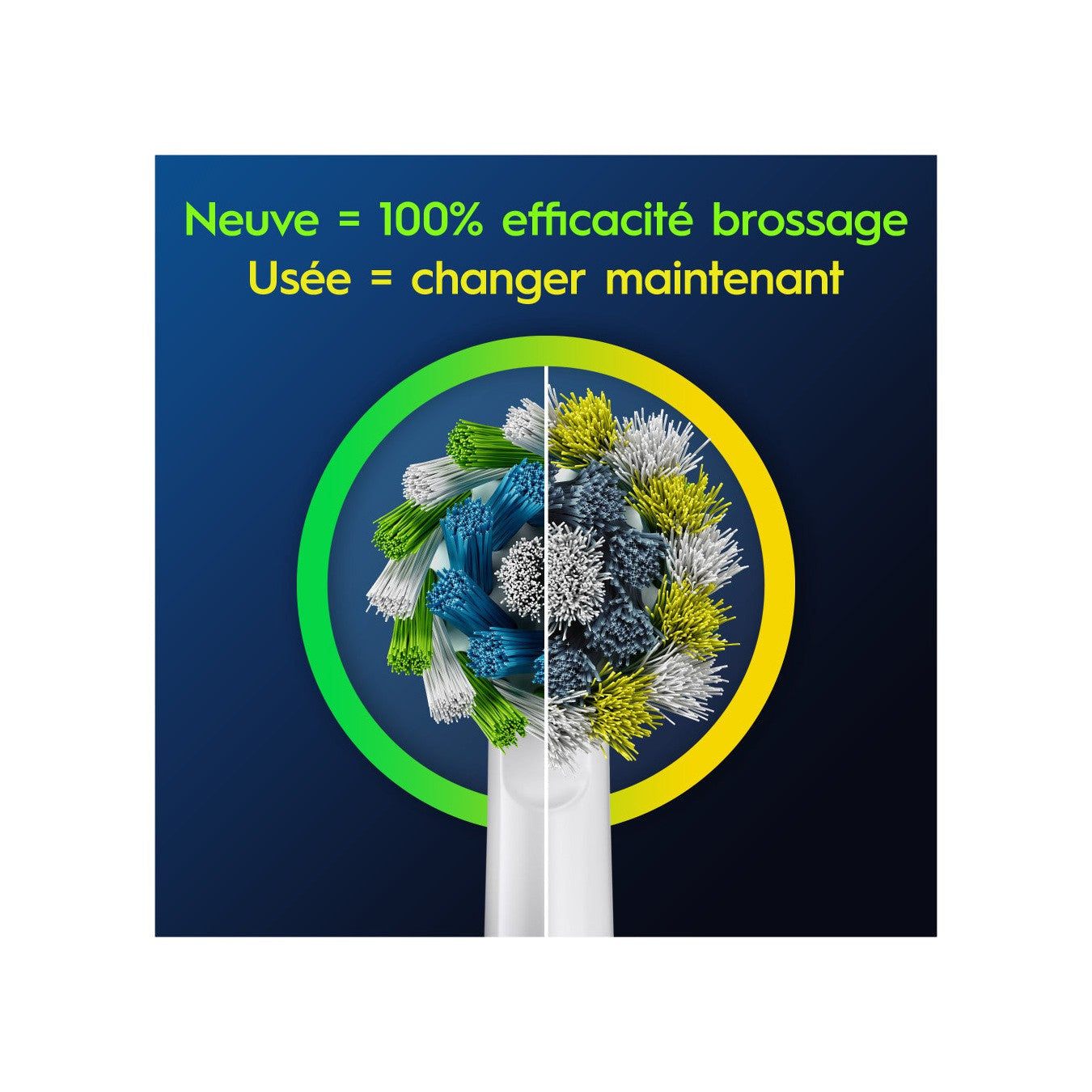 Oral-B Pro Cross Action - 3 Brossettes