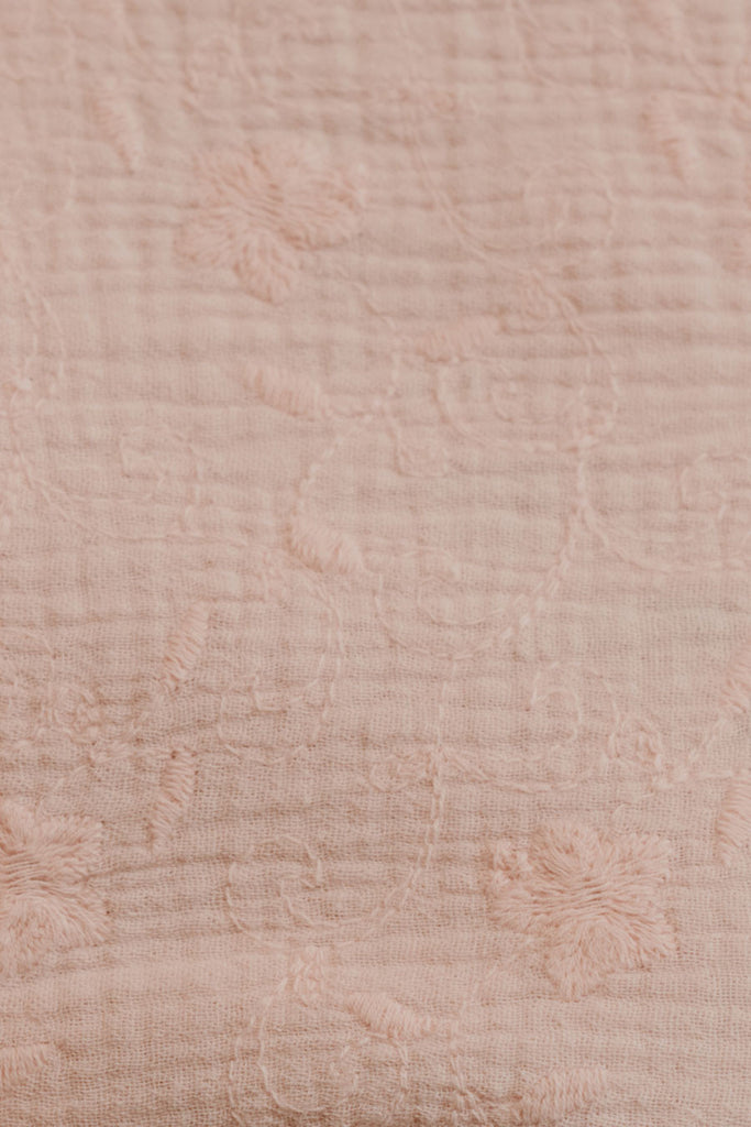 Robe Salma Rose Brodé