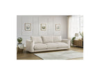 Ernest - Canapé Droit Fixe 3 Places - Tissu Lisse