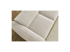 Ernest - Canapé Droit Fixe 3 Places - Tissu Lisse