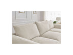 Ernest - Canapé Droit Fixe 3 Places - Tissu Lisse