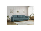 Ernest - Canapé Droit Fixe 3 Places - Tissu Lisse