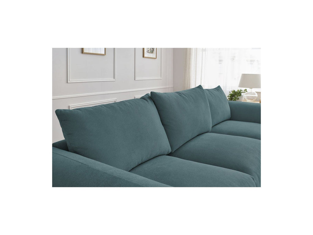 Ernest - Canapé Droit Fixe 3 Places - Tissu Lisse