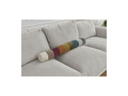 Ernest - Canapé Droit Fixe 3 Places - Tissu Lisse