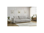 Ernest - Canapé Droit Fixe 3 Places - Tissu Lisse