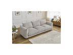 Ernest - Canapé Droit Fixe 3 Places - Tissu Lisse