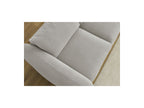 Ernest - Canapé Droit Fixe 3 Places - Tissu Lisse