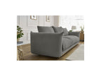 Ernest - Canapé Droit Fixe 3 Places - Tissu Lisse