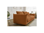Ernest - Canapé Droit Fixe 3 Places - Tissu Lisse