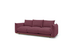 Ernest - Canapé Droit Fixe 3 Places - Tissu Lisse