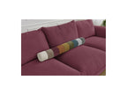 Ernest - Canapé Droit Fixe 3 Places - Tissu Lisse