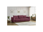 Ernest - Canapé Droit Fixe 3 Places - Tissu Lisse